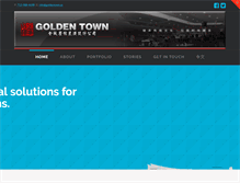 Tablet Screenshot of goldentown.us